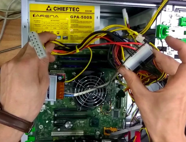 ремонт блока питания пк в Шебекино
